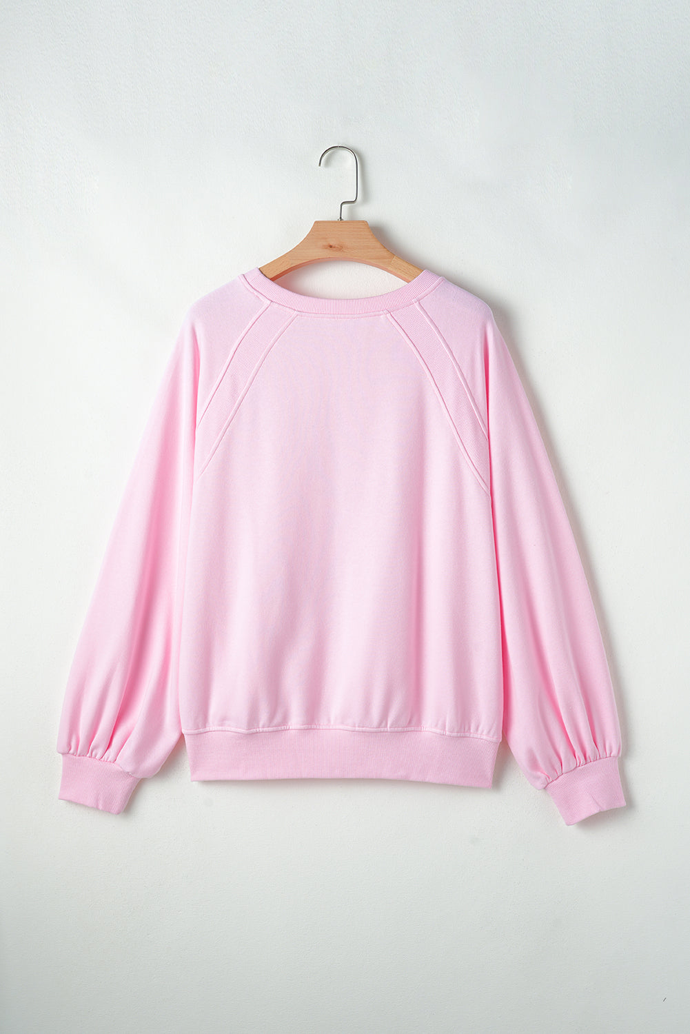 Pink Tinsel Hugs and Kisses Raglan Sleeve Sweatshirt